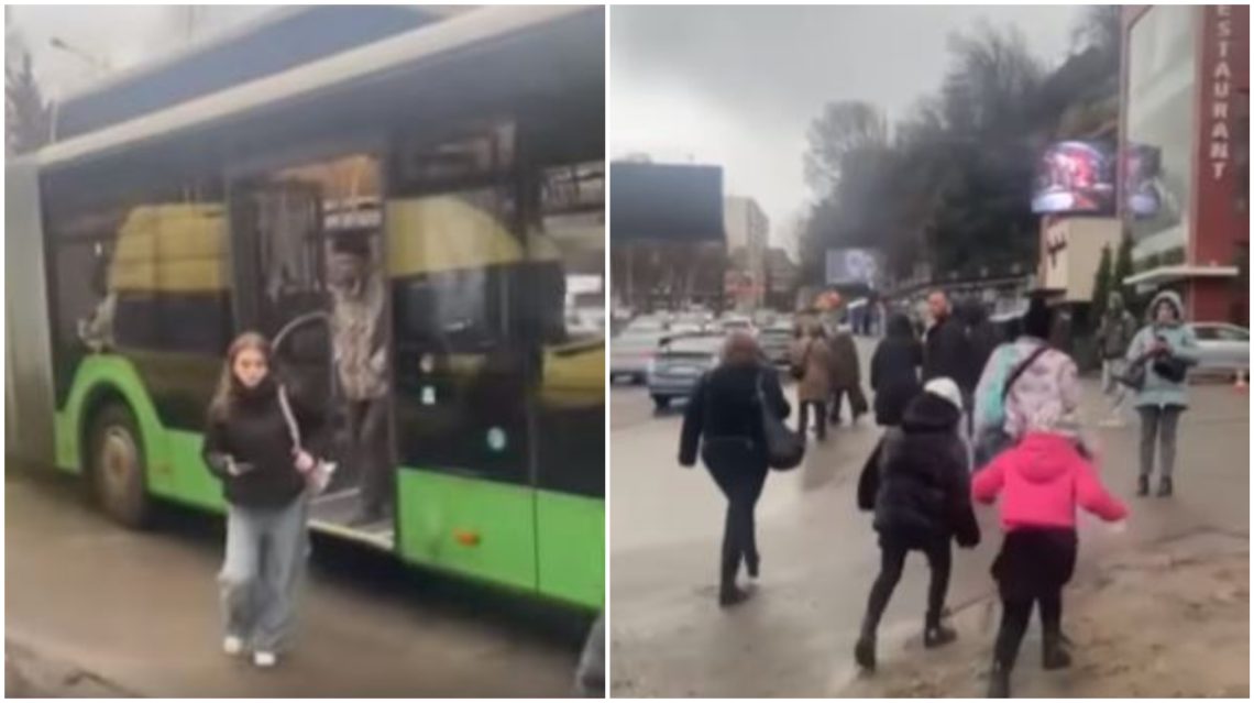 🎥„ახალი 18-მეტრიანი ავტობუსი გაფუჭდა და მოქალაქეები ფეხით მიდიან დანიშნულების ადგილამდე“ – რა კადრები ვრცელდება