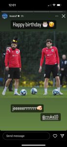 📷 ხვიჩა კვარაცხელია ზურიკო დავითაშვილს დაბადების დღეს ულოცავს - ნახეთ რა ფოტოს აქვეყნებს ფეხბურთელი