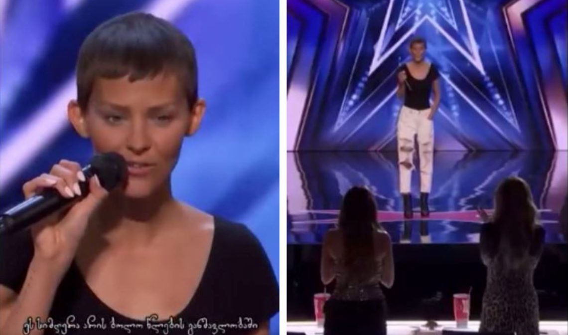 🎥”მე, იმაზე მეტი ვარ, ვიდრე ის ცუდი რაღაც, რაც მე მჭირს…”– ნახეთ, გოგონას ემოციები, როდესაც მან კონკურსზე ოქროს ღილაკი დაიმსახურა