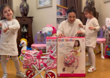 🎥„საბავშვო ეტლი ავაწყვეთ და ძალიან ბედნიერია“ – სოფო ნიჟარაძე პატარა ალისკას მორიგ უსაყვარლეს კადრებს გვიზიარებს