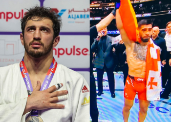 🎥”ვაიმეე, ეს რა იყოო, შენ გენაცვალე…” – ლაშა ბექაურის ემოციები, ილია თოფურიას გამარჯვებისას