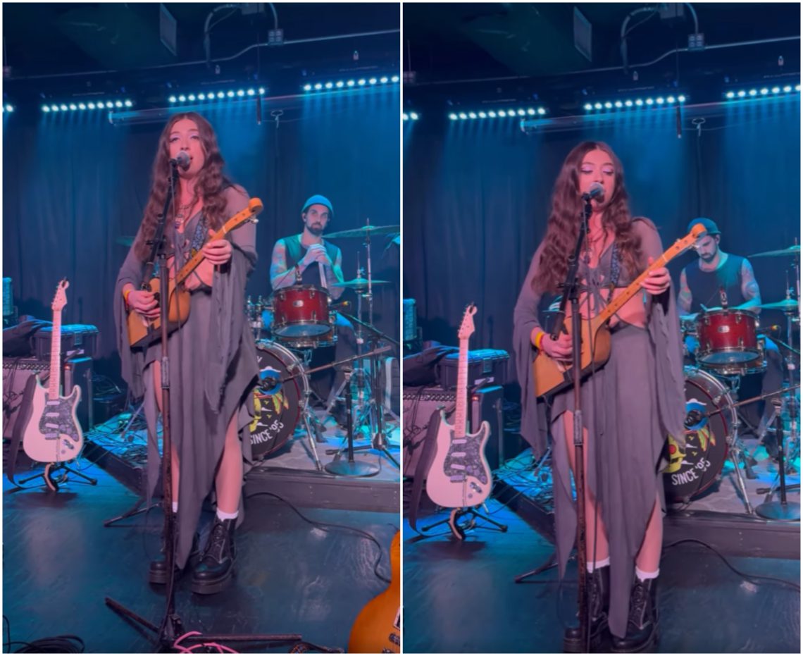 🎥„ვა გიორქო მა“ – ნინი ბრეგვაძე ნიუ იორკში მეგრულ სიმღერას ასრულებს …