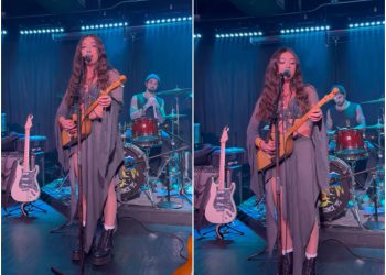 🎥„ვა გიორქო მა“ – ნინი ბრეგვაძე ნიუ იორკში მეგრულ სიმღერას ასრულებს …