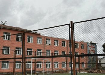 სასწავლო პროცესი შეწყდა – რუხის საჯარო სკოლაში ძლიერმა ქარმა სახურავი გადახადა