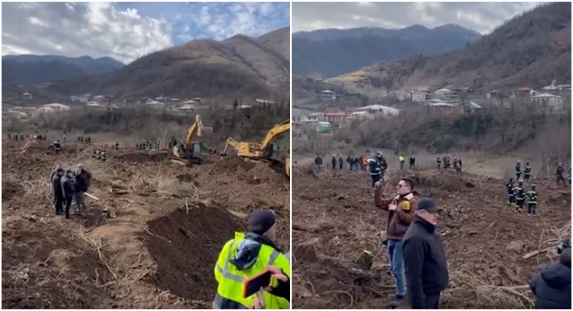 🎥 ვითარება ბაღდათში – პირველი კადრები სტიქიის ეპიცენტრიდან