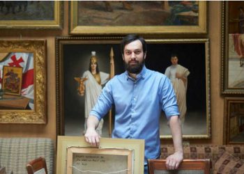 🎥ექსკლუზიური კადრები კოსმოსიდან – ქართველი მხატვრის ნახატი NASA-მ მთვარეზე გაგზავნა