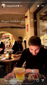 📷როგორ მიულოცა ზურიკო დავითაშვილს დაბადების დღე მეუღლემ