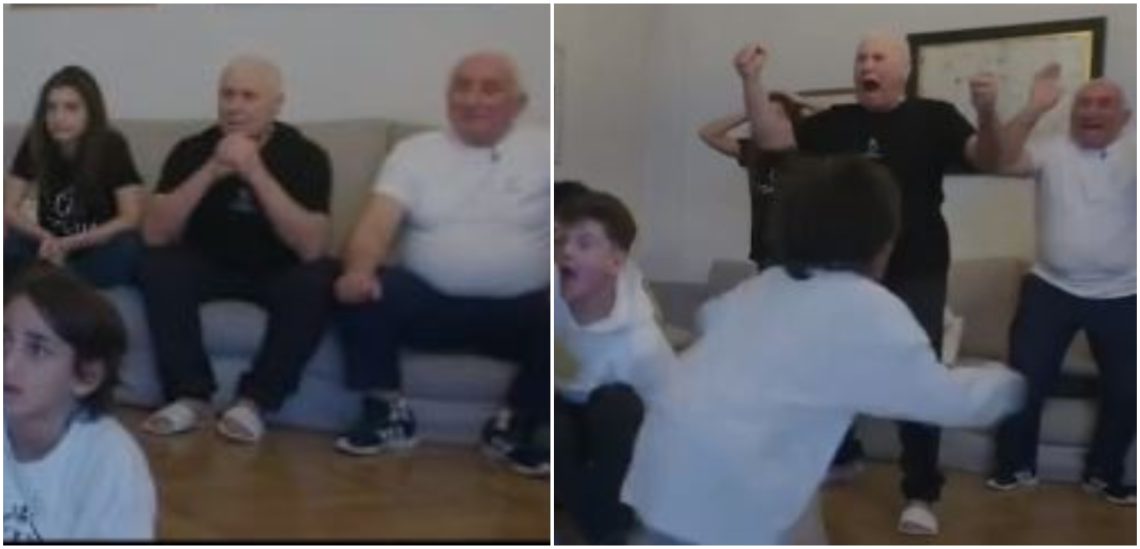 🎥ილია თოფურიას ოჯახის რეაქცია გამარჯვებისას – ნახეთ კადრები