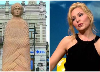 “სხვა ვერავინ იყო გამოსაძერწი?? დაგედგათ სადმე არა ცენტრალურ ადგილას, თუ მაინცდამაინც უნდა იდგეს სადღაც, იმდენი ნიჭიერი ადამიანია, დაუდგით ძეგლი ქალს!” – რას წერს იუნა შაფათავა