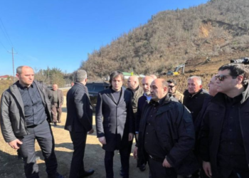 ირაკლი კობახიძე სოფელ ნერგეეთში, სტიქიის ზონაში ჩავიდა