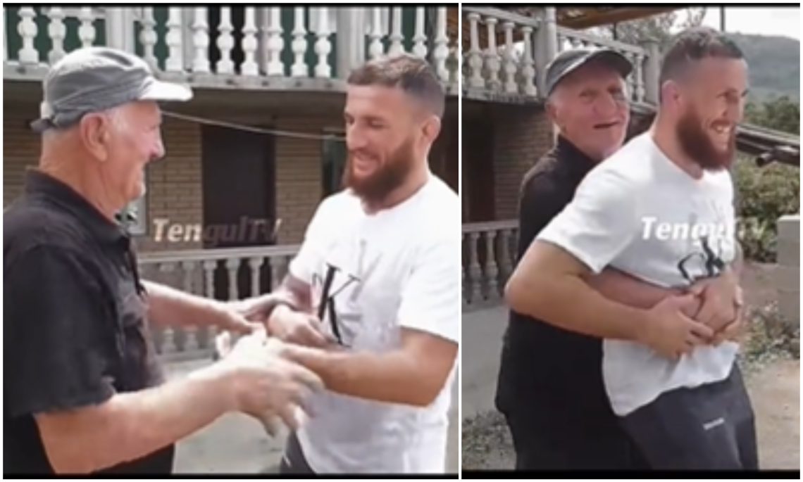 🎥 “სამაგალითო ოჯახი” – ნახეთ მერაბ დვალიშვილის მამასთან ერთად გადაღებული უსაყვარლესი ვიდეო