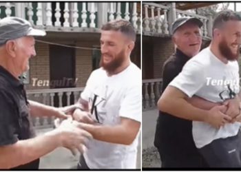 🎥 “სამაგალითო ოჯახი” – ნახეთ მერაბ დვალიშვილის მამასთან ერთად გადაღებული უსაყვარლესი ვიდეო