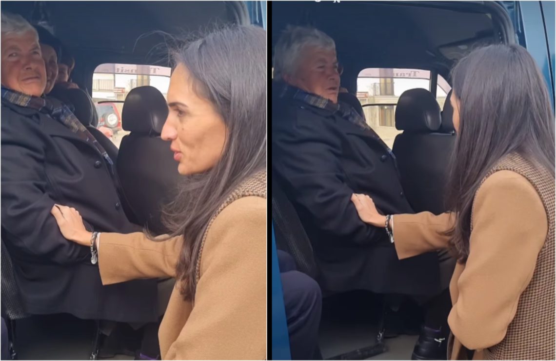 🎥”მე და მიშა ჩამოვალთ ერთად, ყვარლის რესტორანში”- სოფო ჯაფარიძე პენსიონერებს