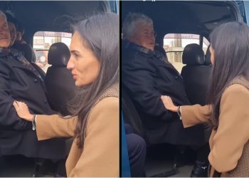 🎥”მე და მიშა ჩამოვალთ ერთად, ყვარლის რესტორანში”- სოფო ჯაფარიძე პენსიონერებს