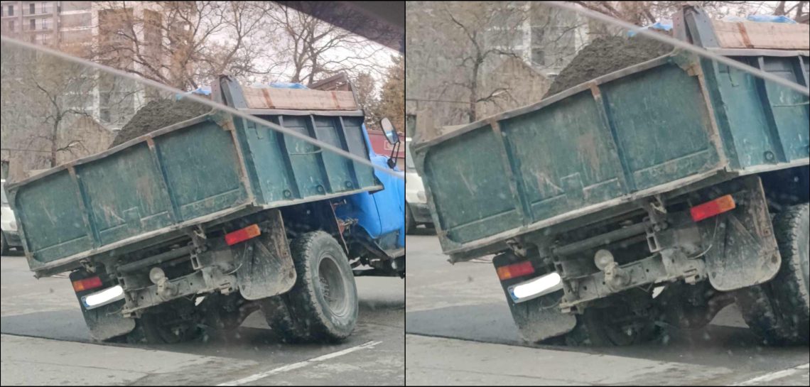 ნაძალადევში ახლად დაგებული გზა ჩავარდა – პირველი კადრები ადგილიდან