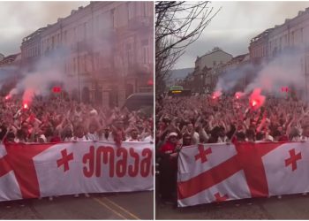🎥 ნაკრების ქომაგები მატჩისთვის ემზადებიან – რა ხდება ამ წუთებში თბილისის ქუჩებში