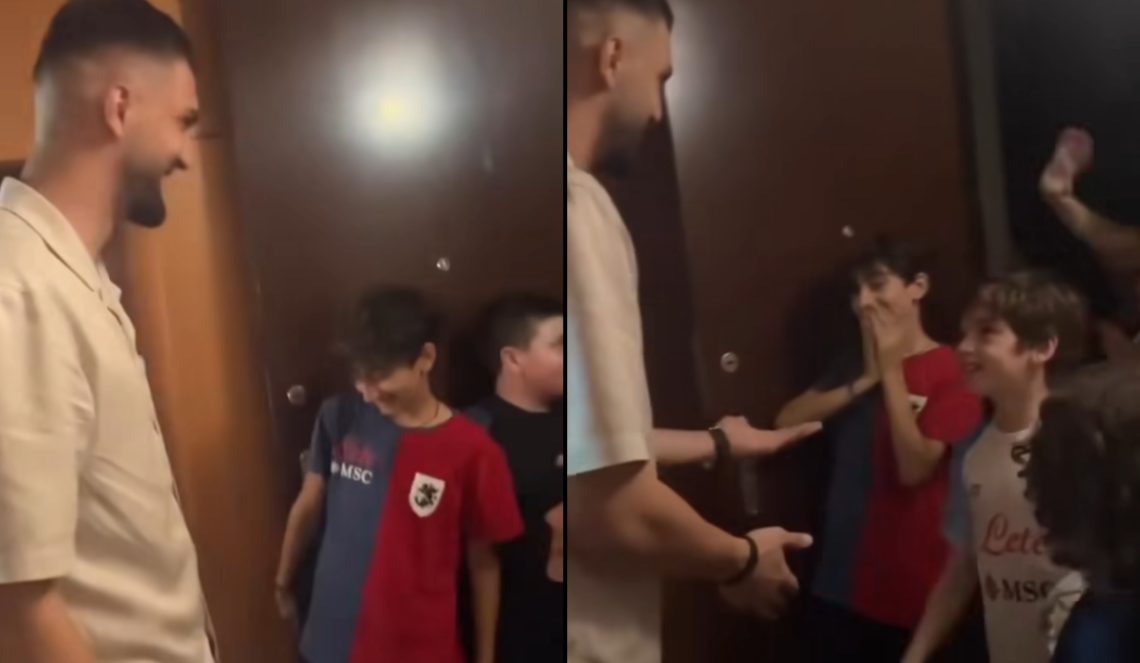 🎥 მამარდაშვილს ეზოს ბავშვებმა სახლში ამოაკითხეს – ემოციური კადრები