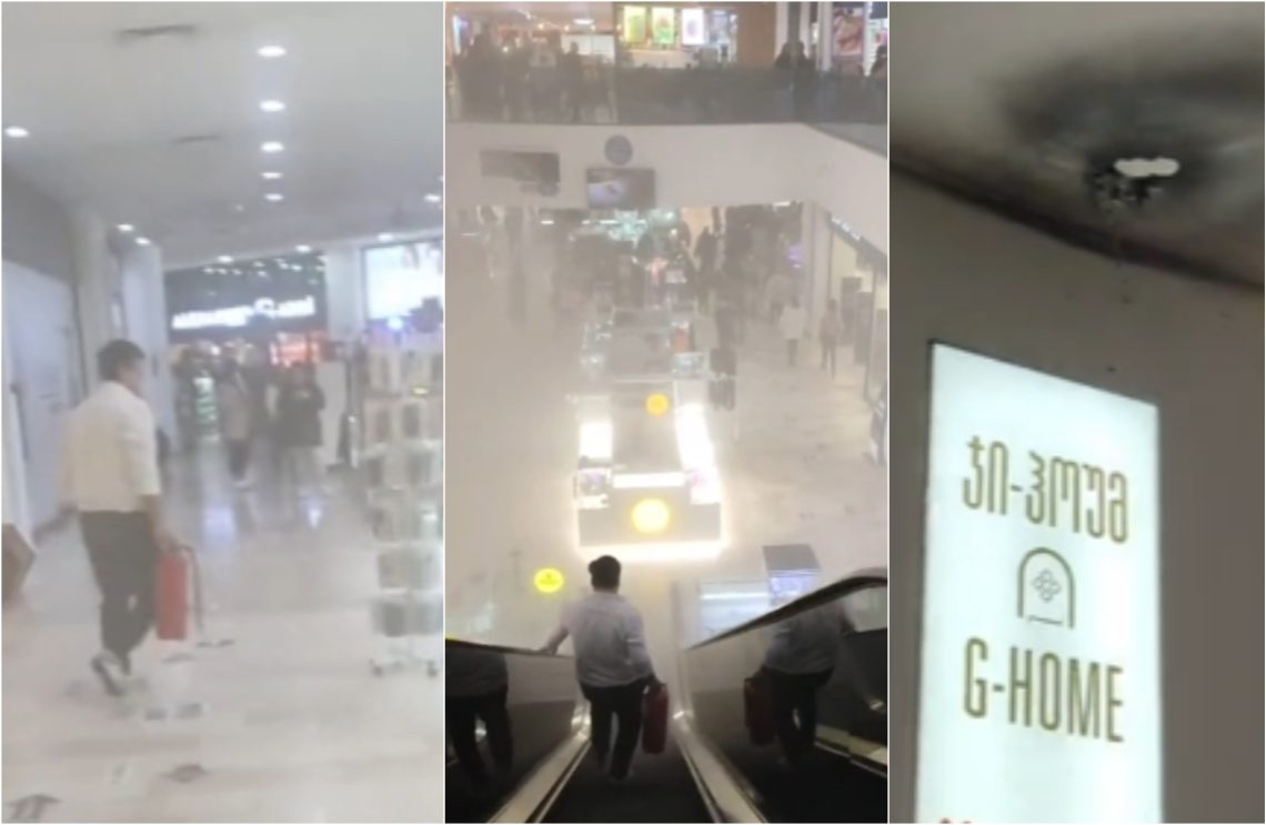 🎥 ბათუმის სავაჭრო ცენტრი ცეცხლის კვამლშია გახვეული – სრული ევაკუაცია ხორციელდება, ნახეთ კადრები