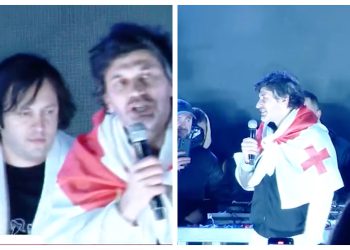 🎥ხალხმა კობახიძის და კალაძის მიმართვაზე სტვენა ატეხა – რამ გააბრაზა გულშემატკივარი?