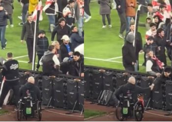 🎥ყველაზე ემოციური, აქამდე უცნობი კადრი სტადიონიდან – რა ხდებოდა სახალხო ზეიმის დროს მოედნის კიდესთან