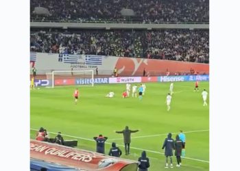 🎥ხვიჩა კვარაცხელიას ჯარიმა, გათიშული ბერძენი – სტადიონი დადუმდა