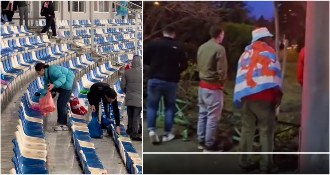 როგორ მოიქცნენ ქართველი და ლუქსემბურგელი გულშემატკივრები მატჩის შემდეგ- ნახეთ ვიდეო, რომელმაც საზოგადოება აღაშფოთა