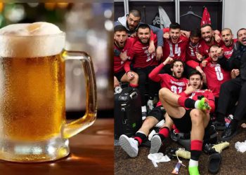 თამაშის დღეს საქართველოში დაახლოებით ნახევარი მილიონი ლიტრი ლუდი გაიყიდა