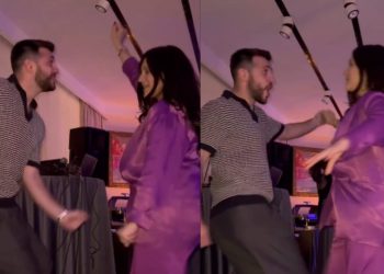 🎥ვიდეო: ,,ბამბოლეიო” – რუსკა ქარქაშაძისა და მისი მეუღლის ენერგიული ცეკვა ლიზა ჩიჩუას იუბილეზე