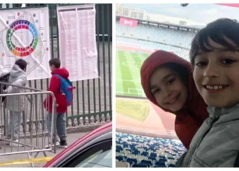 ,,პირველად რომ შევიპარეთ, გამოგვიშვეს”- რას ჰყვებიან გუშინდელი მატჩის გმირი პატარა ქომაგები, რომელთა ვიდეომ ინტერნეტი მოიცვა