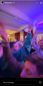 მამარდაშვილის საცოლე ემოციურ კადრებს აქვეყნებს - როგორ აღნიშნეს ისტორიული გამარჯვება ფეხბურთელებმა