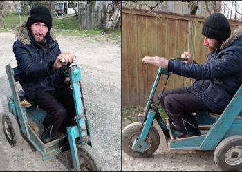 “ასე წვალობს ყოველდღე, ხელის “კალიასკით”- გააზიარეთ ყველამ სჭირდება ელექტრო ეტლი