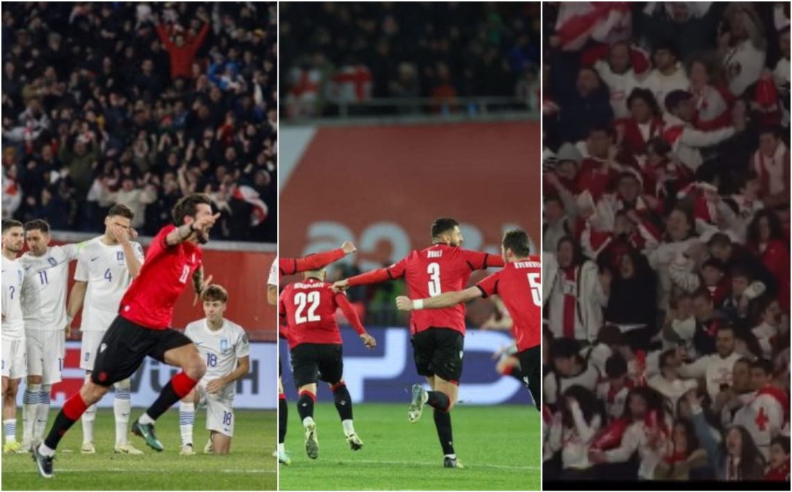 🎥 უკრაინელი კომენტატორი საქართველოს ნაკრების გამარჯვებაზე ატირდა – ნახეთ ემოციური კადრები პირდაპირი რეპორტაჟიდან