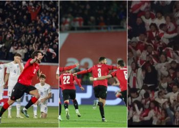 🎥 უკრაინელი კომენტატორი საქართველოს ნაკრების გამარჯვებაზე ატირდა – ნახეთ ემოციური კადრები პირდაპირი რეპორტაჟიდან