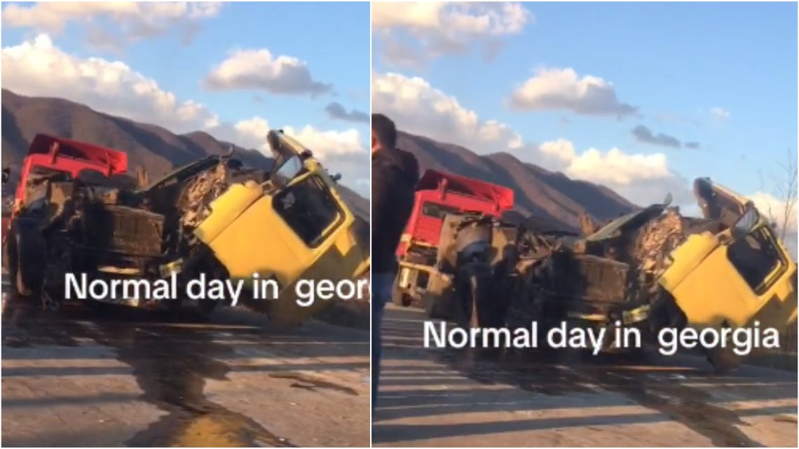 🎥 საშინელი ავარია მოხდა ახლახანს – რა კადრები ვრცელდება ადგილიდან?