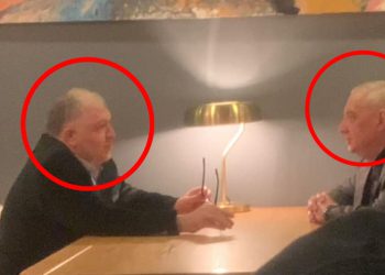 🎥დიდი სკანდალი – ვოლსკისა და  სანქცირებულ ოლიგარქის დავით ხიდაშელის შეხვედრა ჩუმად გადაიღეს