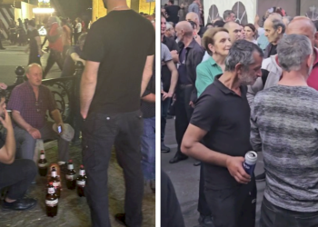 🎥მთვრალი მხადამჭერები აქციიდან – ვიდეო რომელმაც საზოგადოება აღაშფოთა