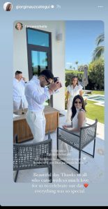 📷 ილია თოფურია და ჯორჯინა უზკატეგუი დაქორწინდნენ