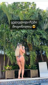 “ცელულიტი ჩემი მოგონილია” – რა ფოტოებს აქვეყნებს ნუკი კოშკელიშვილი