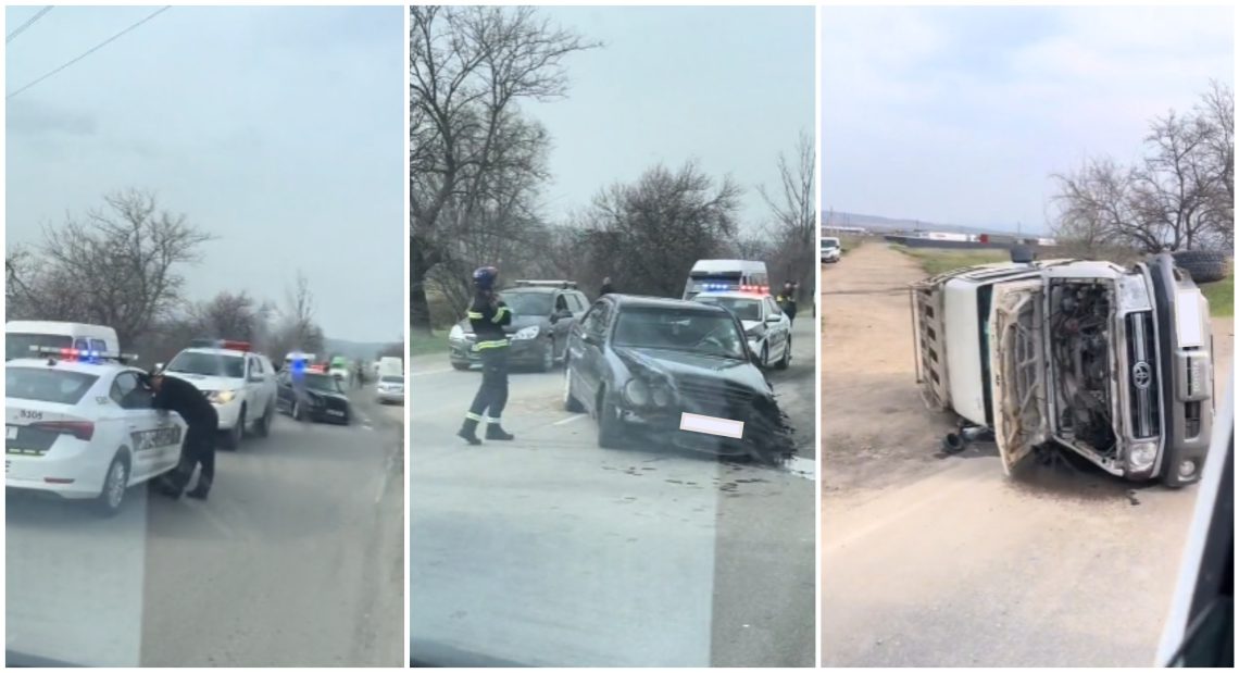 🎥 საშინელი ავარია მარნეულის გზაზე – კადრები ადგილიდან