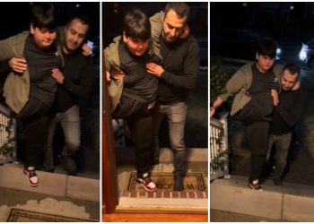 🎥 დათიკო ფეხზე წამოდგა – ემოციური კადრები