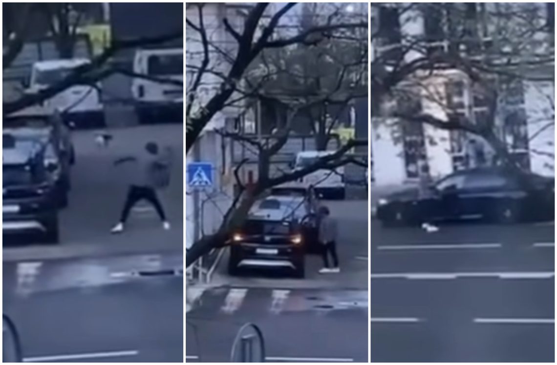 🎥 “ნარკოტიკით გაბრუებული დადის და მანქანებს  ლეწავს” – რა კადრები ვრცელდება ამ წუთებში