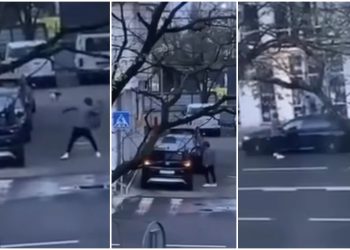 🎥 “ნარკოტიკით გაბრუებული დადის და მანქანებს  ლეწავს” – რა კადრები ვრცელდება ამ წუთებში