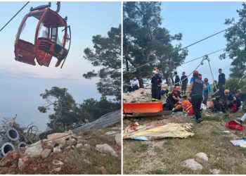 თურქეთში საბაგირო ჩამოვარდა – არის მსხვერპლი