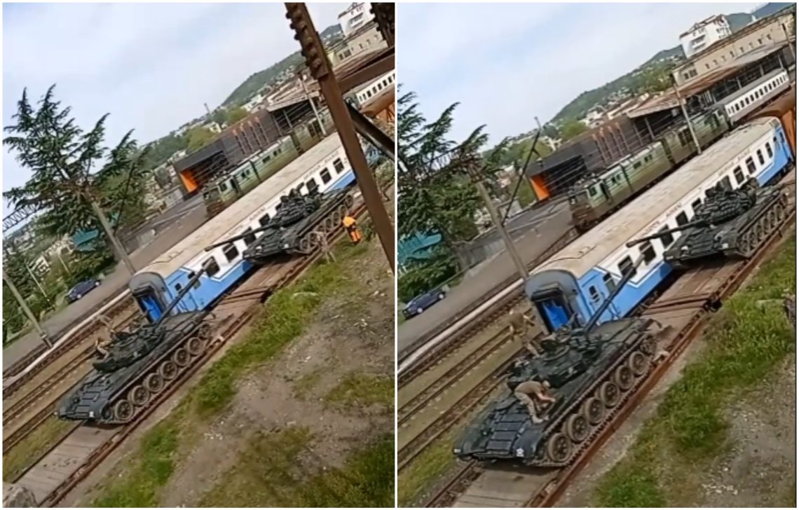🎥 რა საგანგაშო კადრები დააფიქსირეს რკინიგზის სადგურზე?
