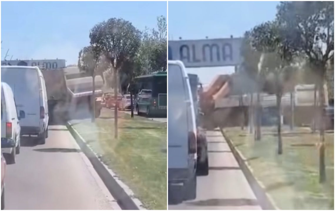 🎥 რა საგანგაშო კადრები დააფიქსირეს შუა თბილისში?