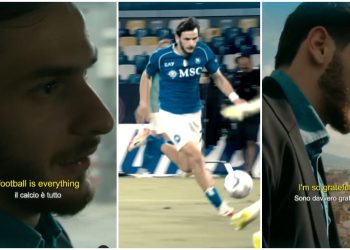 🎥 ამ წუთებში “ნაპოლი” ხვიჩა კვარაცხელიას ახალ ვიდეოს აქვეყნებს