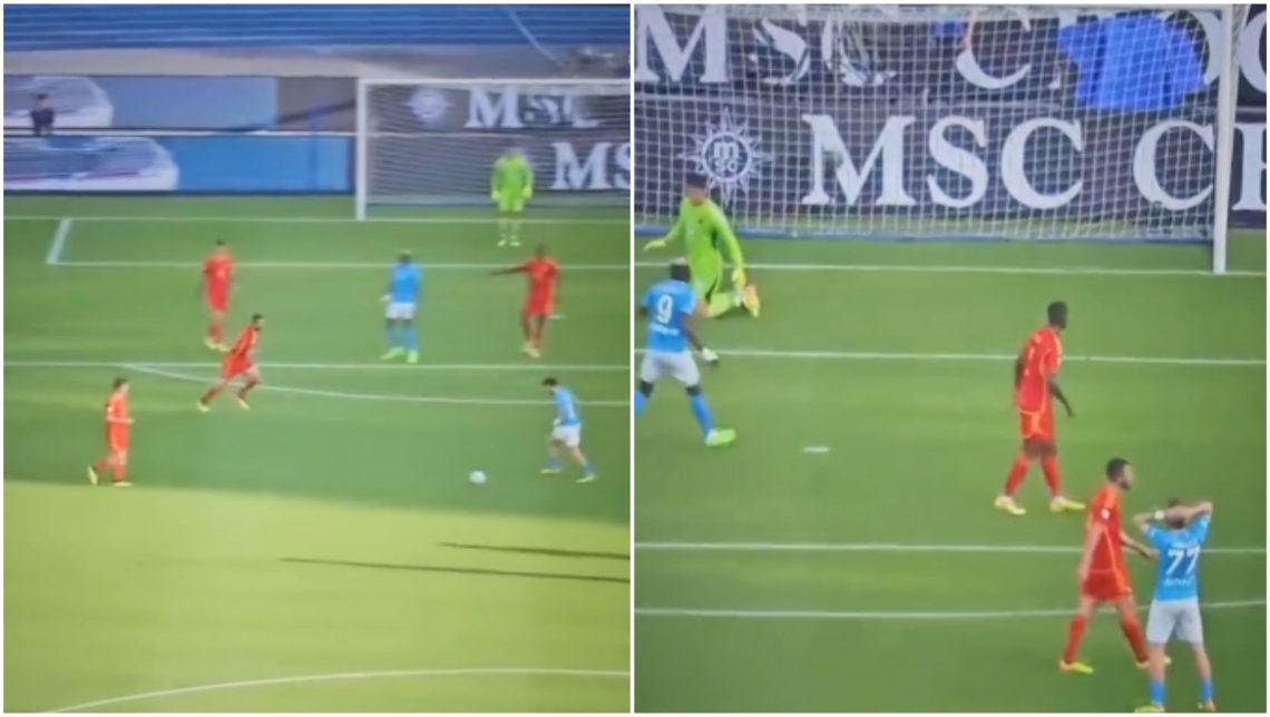 ხვიჩა კვარაცხელიას გასროლა 40 მეტრიდან და მოტყუებული მეკარე – ეს ვიდეო უნდა ნახოთ