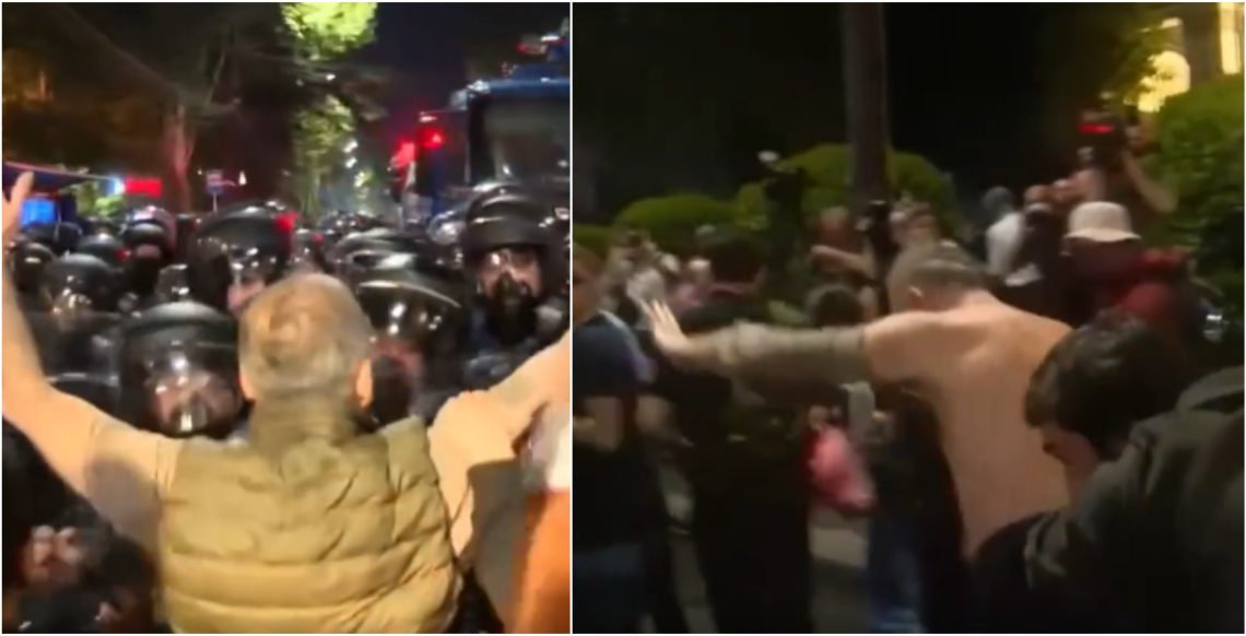 ალეკო ელისაშვილი სპეცრაზმმა სასტიკად სცემა – რა კადრები ვრცელდება აქციიდან?