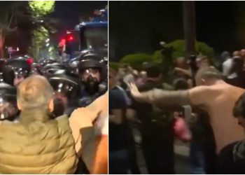 ალეკო ელისაშვილი სპეცრაზმმა სასტიკად სცემა – რა კადრები ვრცელდება აქციიდან?