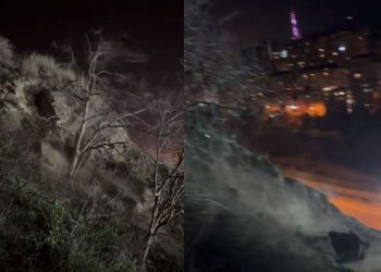 🎥თბილისის ფერდობიდან ლოდები ცვივა – რა ხდება ადგილზე?